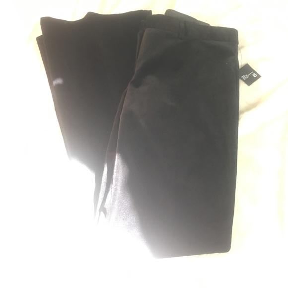 NWT The Limited Black Velvet trouser - Drew Fit - Picture 3 of 4